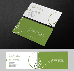 Business Card Design by OxonoArt for LifeQuest | Design: #29404385