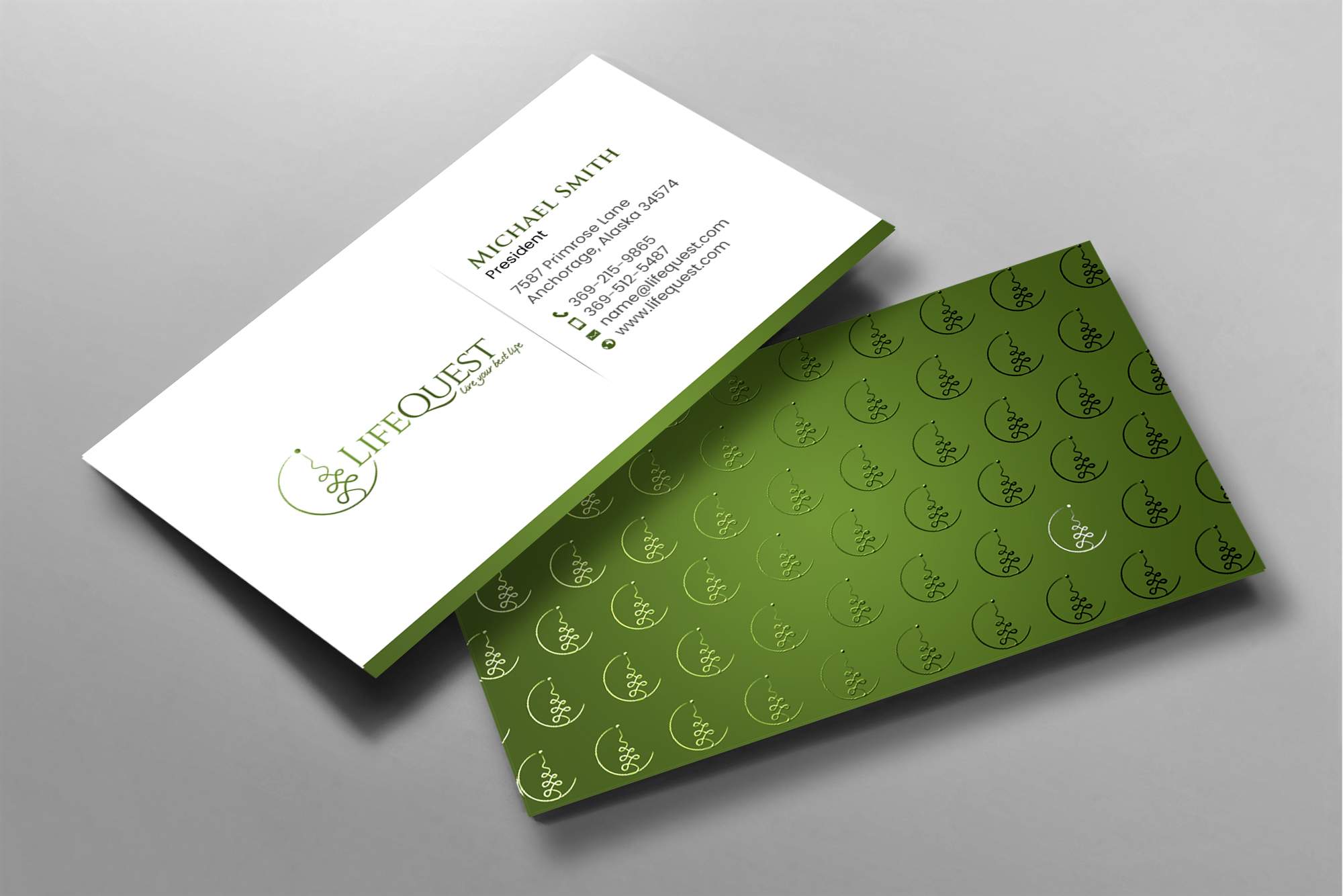 Business Card Design by chandrayaan.creative for LifeQuest | Design #29381935