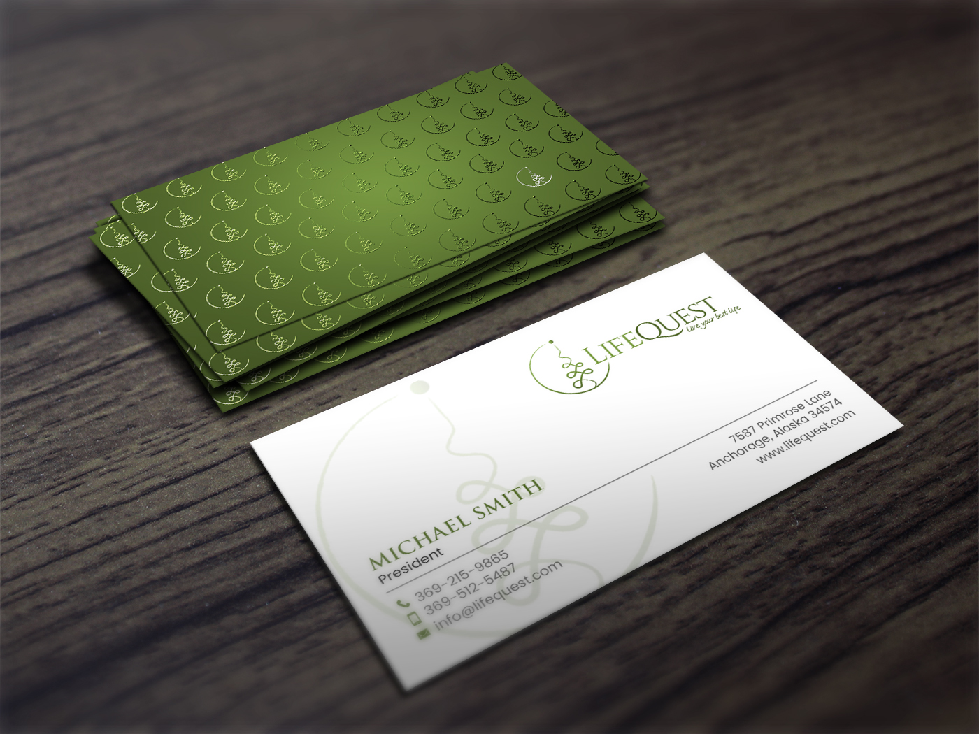 Design de Carte de Visite par chandrayaan.creative pour LifeQuest | Design #29381938