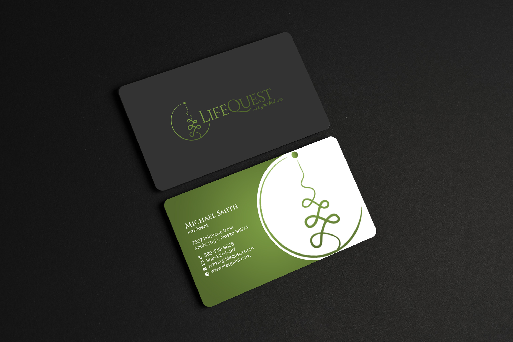 Design de Carte de Visite par chandrayaan.creative pour LifeQuest | Design #29381939