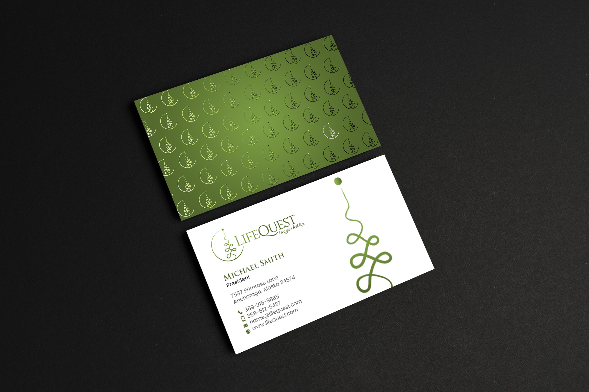 Business Card Design by chandrayaan.creative for LifeQuest | Design #29381942