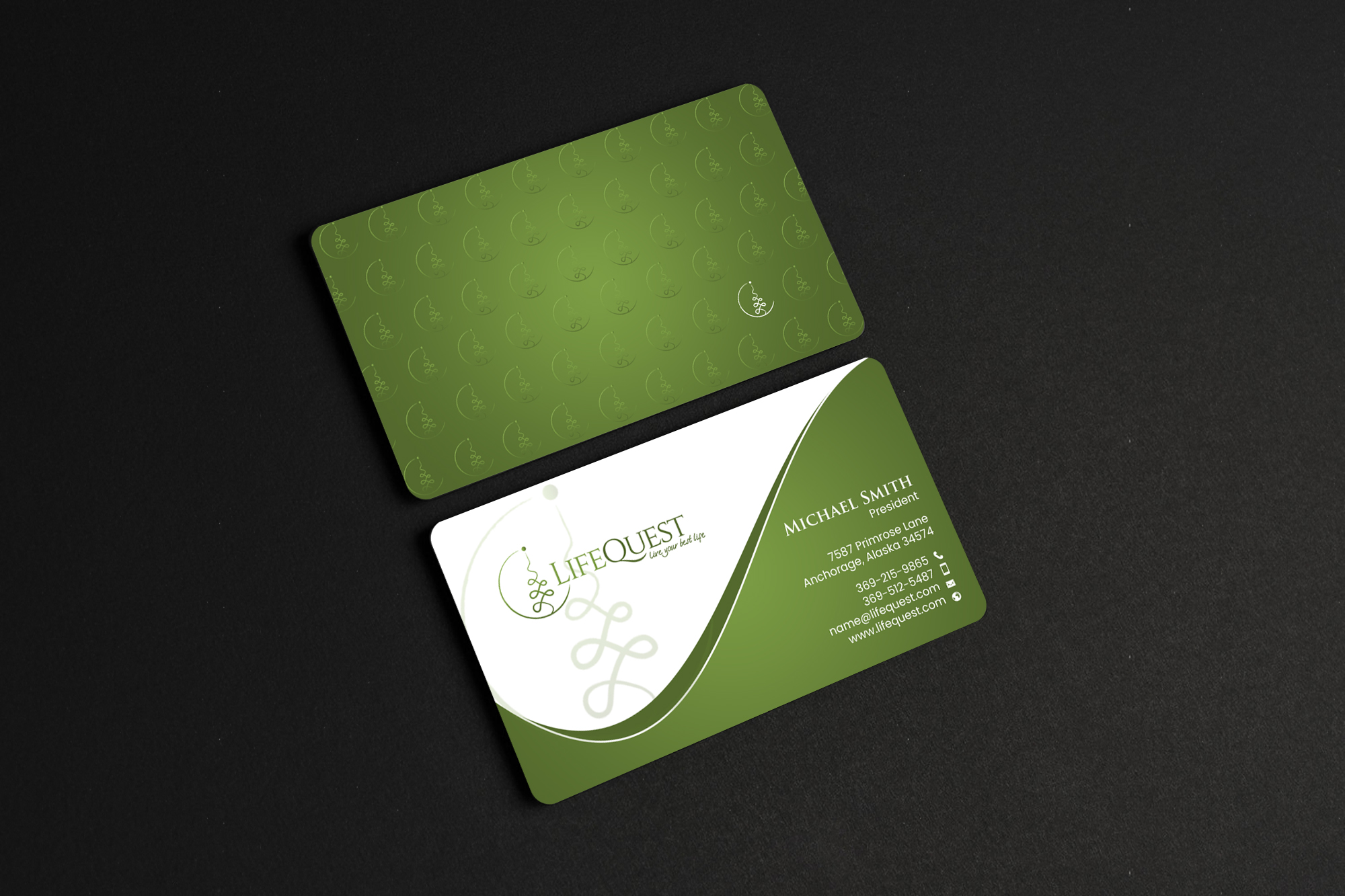 Business Card Design by chandrayaan.creative for LifeQuest | Design #29381943