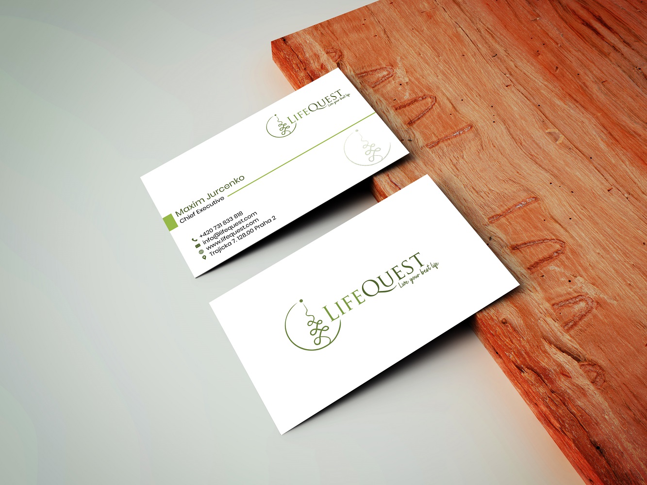 Visitenkarten-Design von 3Guys für LifeQuest | Design #29383027