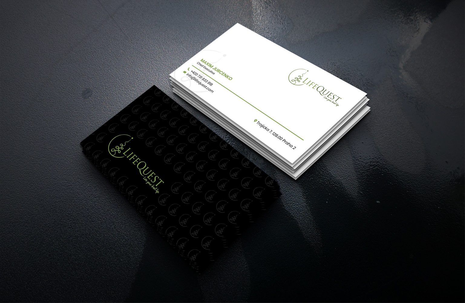 Visitenkarten-Design von 3Guys für LifeQuest | Design #29383035