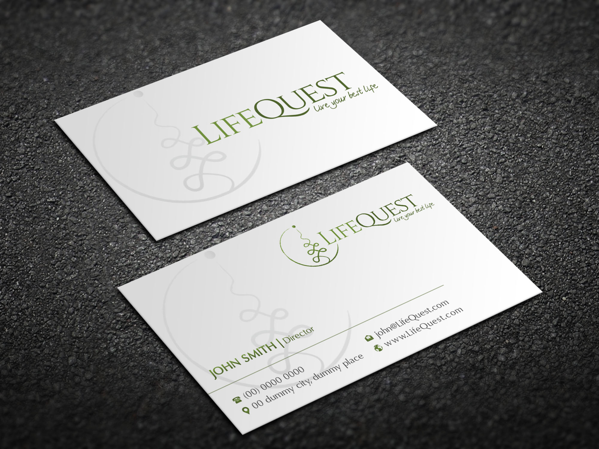 Business Card Design by Magic of Art for LifeQuest | Design #29382496