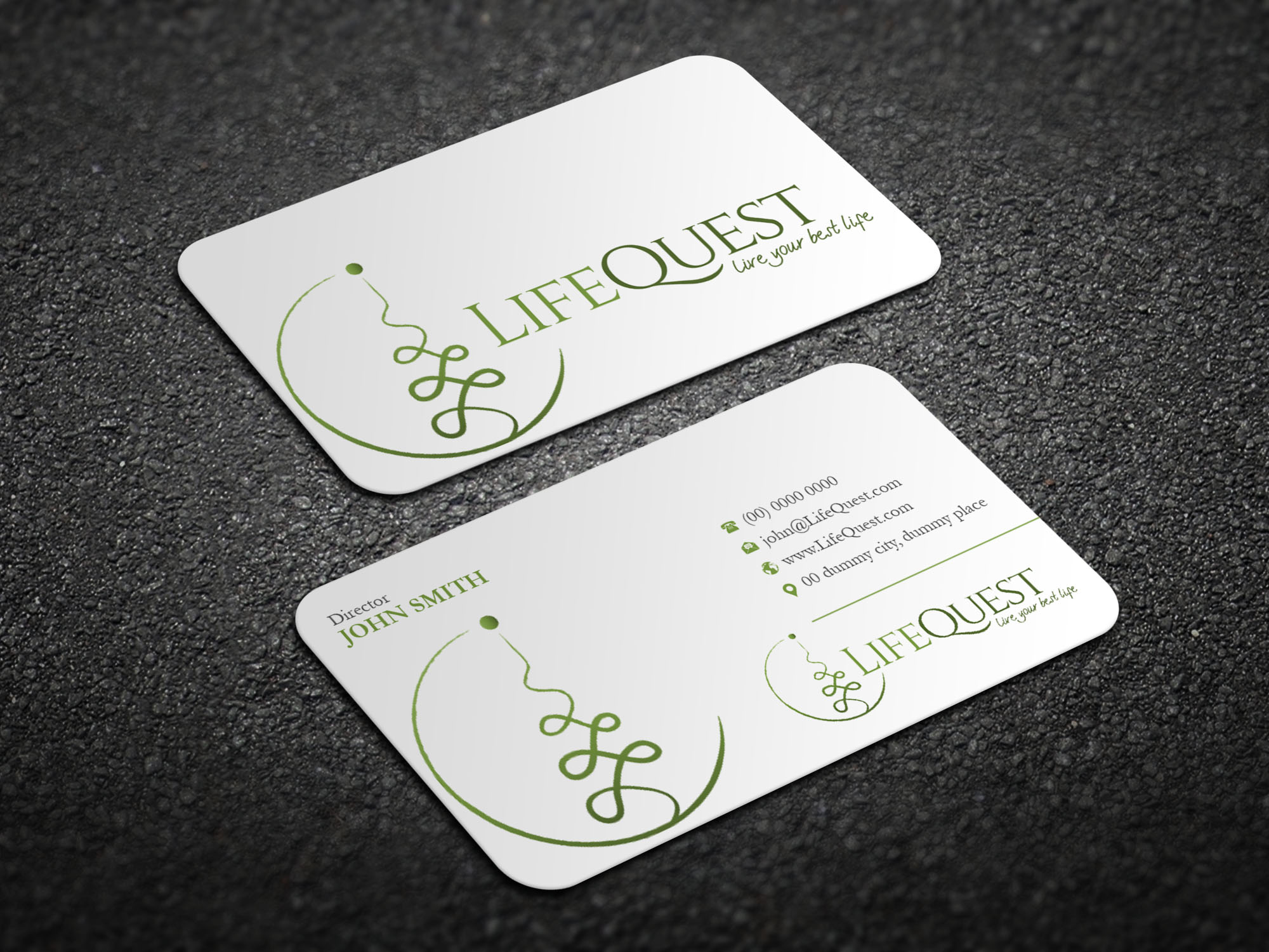Business Card Design by Magic of Art for LifeQuest | Design #29382498
