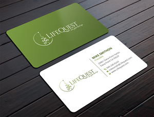 Business Card Design by DesignShout for LifeQuest | Design: #29399252
