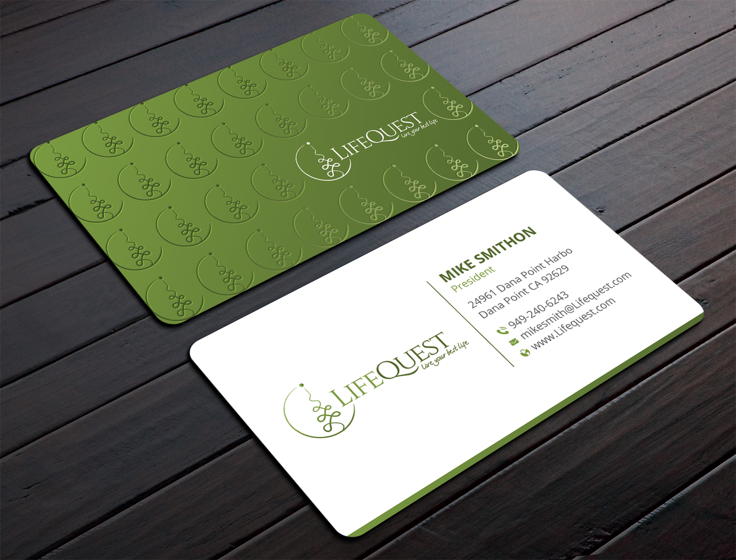 Business Card Design by DesignShout for LifeQuest | Design #29399323