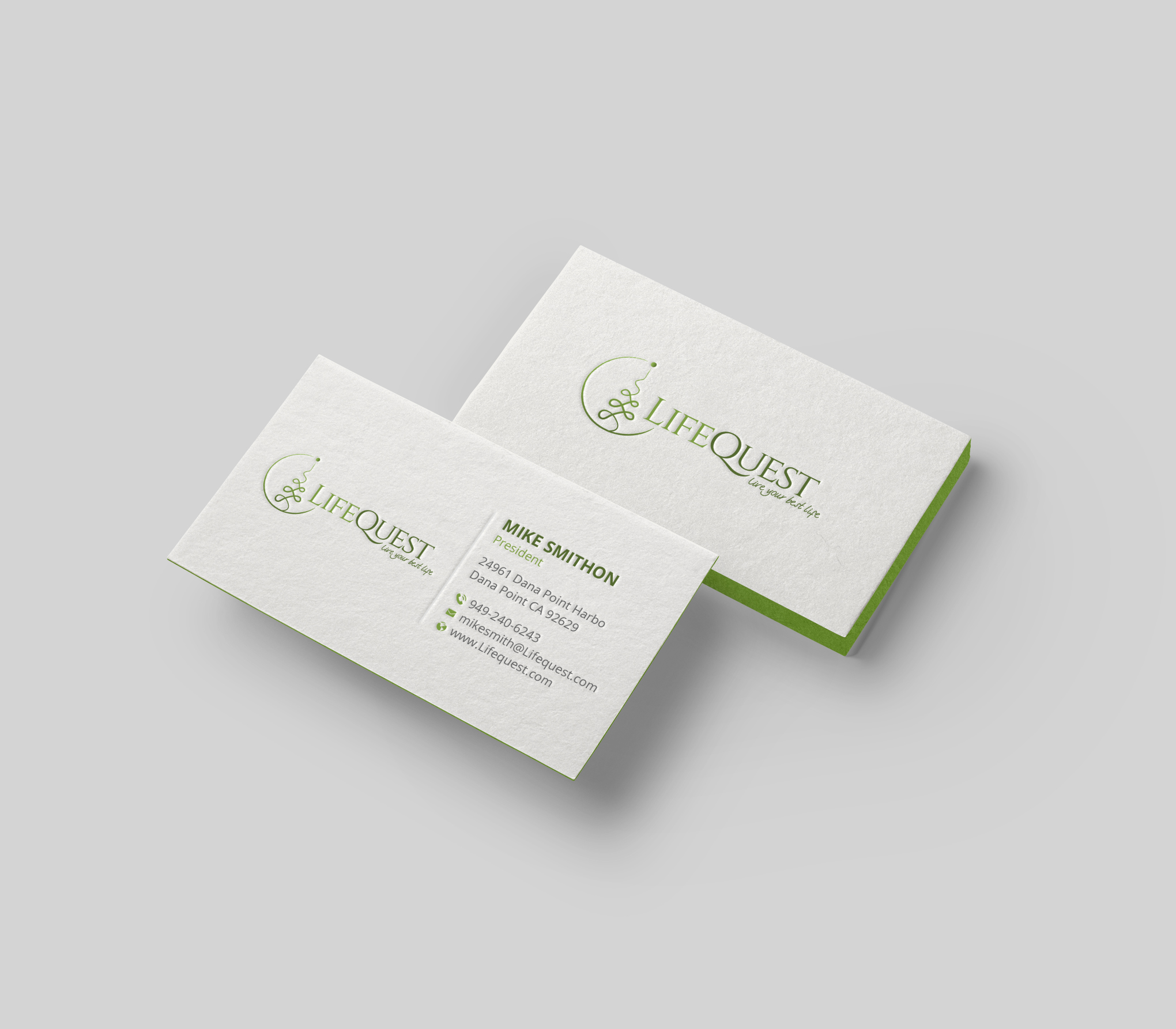Business Card Design by DesignShout for LifeQuest | Design #29399462