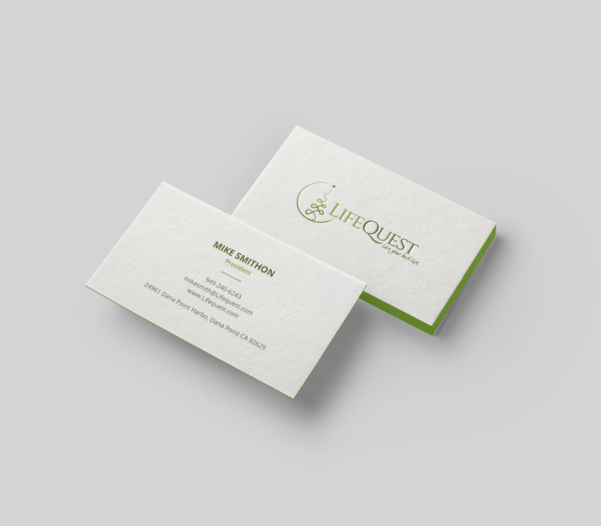 Business Card Design by DesignShout for LifeQuest | Design #29399463