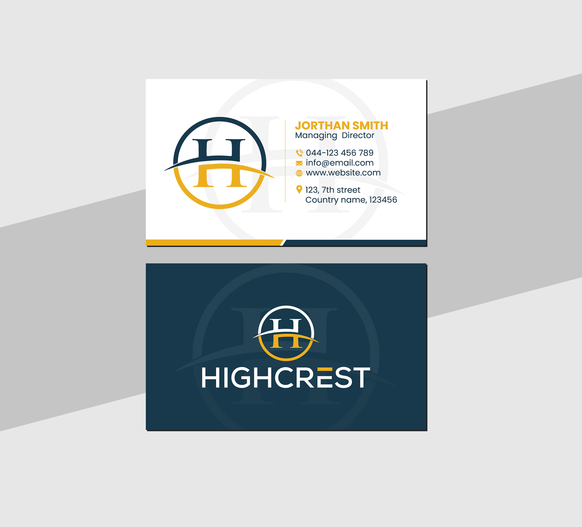 Business Card Design by Creations Box 2015 for this project | Design #29379099