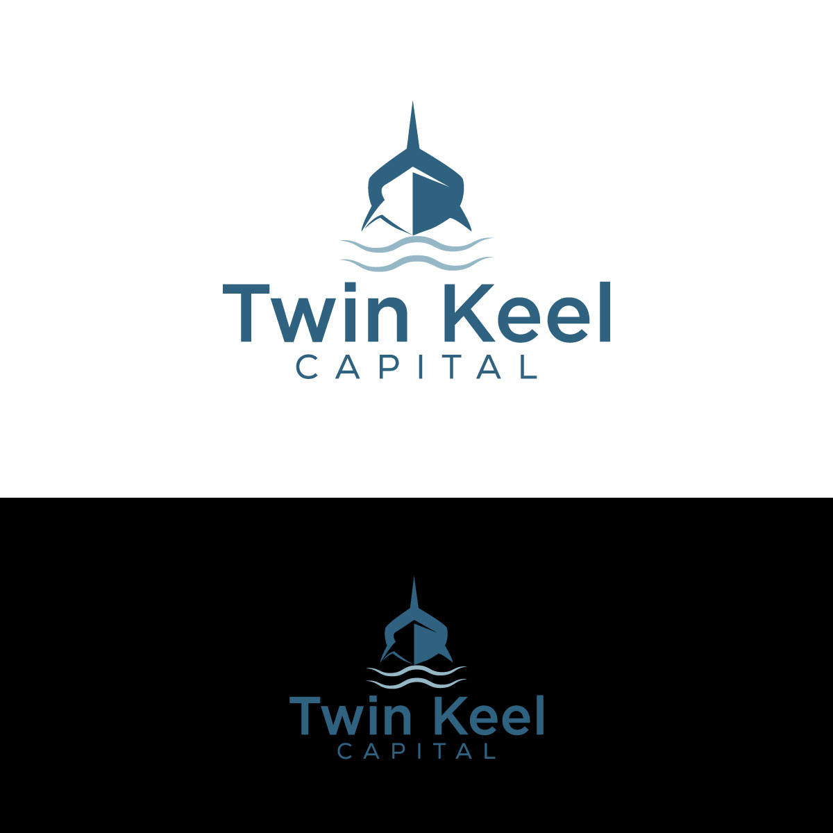 Logo Design by LAXMI DESIGNHUB for Twin Keel Capital | Design #29384523