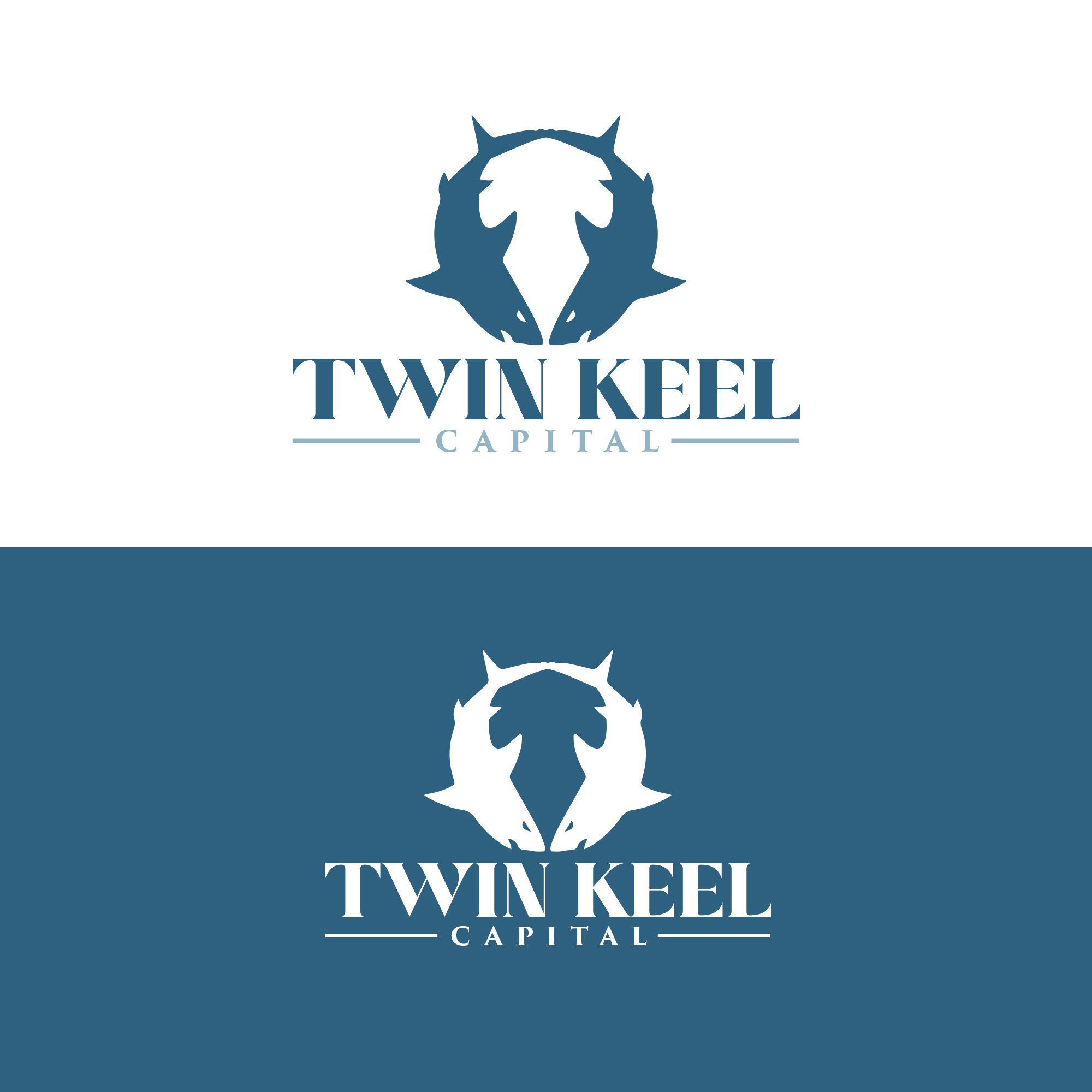 Diseño de Logo por DSCMedia™ para Twin Keel Capital | Diseño #29413618