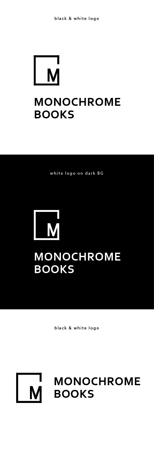 Diseño de Logo por Lammy para Monochrome Books, Inc | Diseño #29421915
