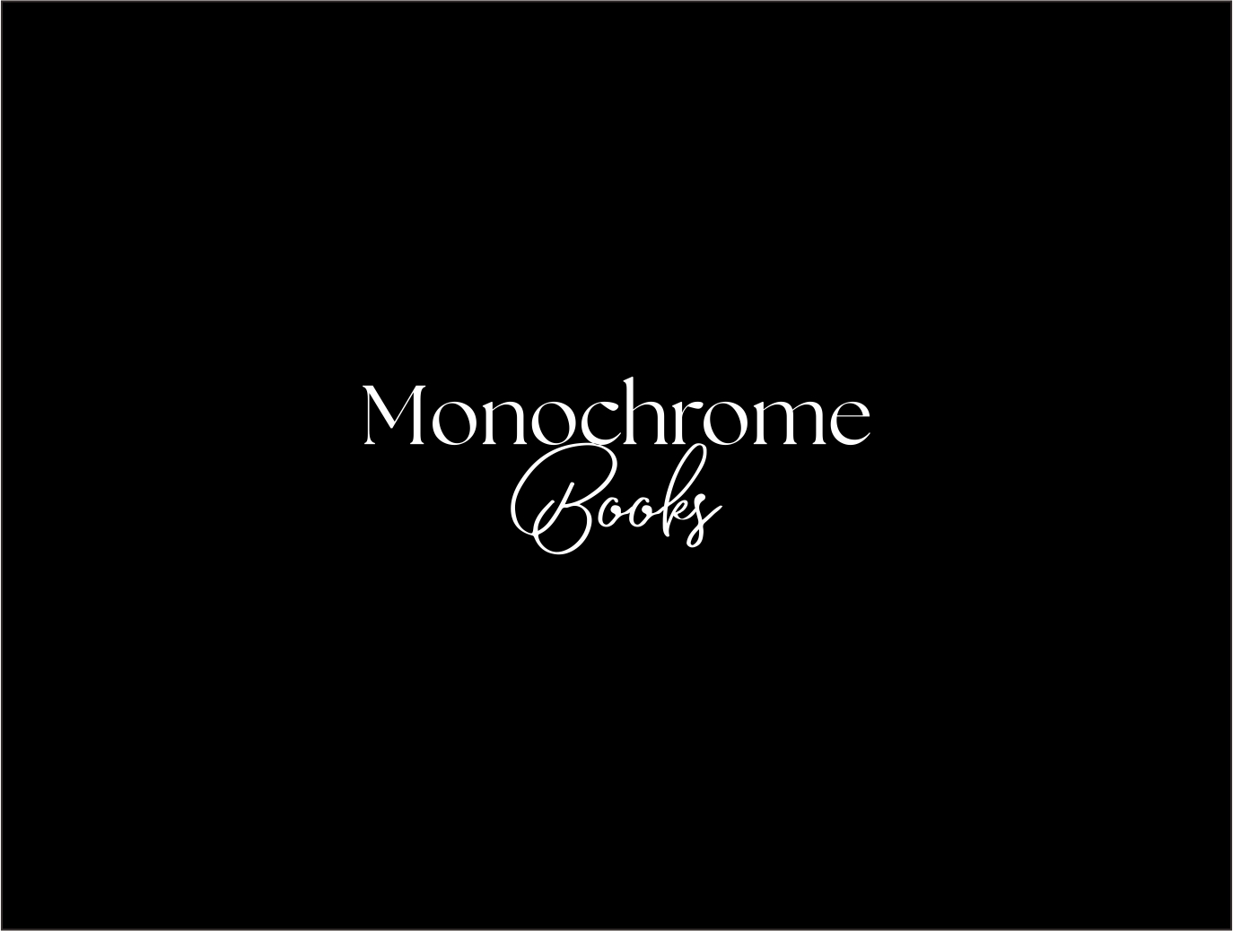 Logo Design by Student_art for Monochrome Books, Inc | Design #29405479