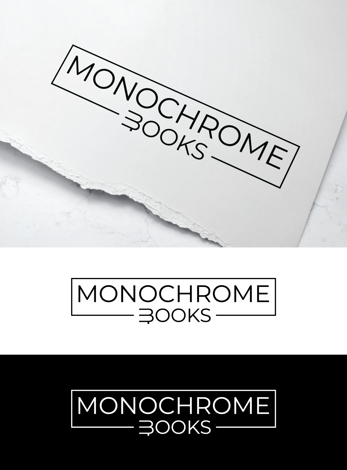 Logo Design by Digi_Design555 for Monochrome Books, Inc | Design #29414141