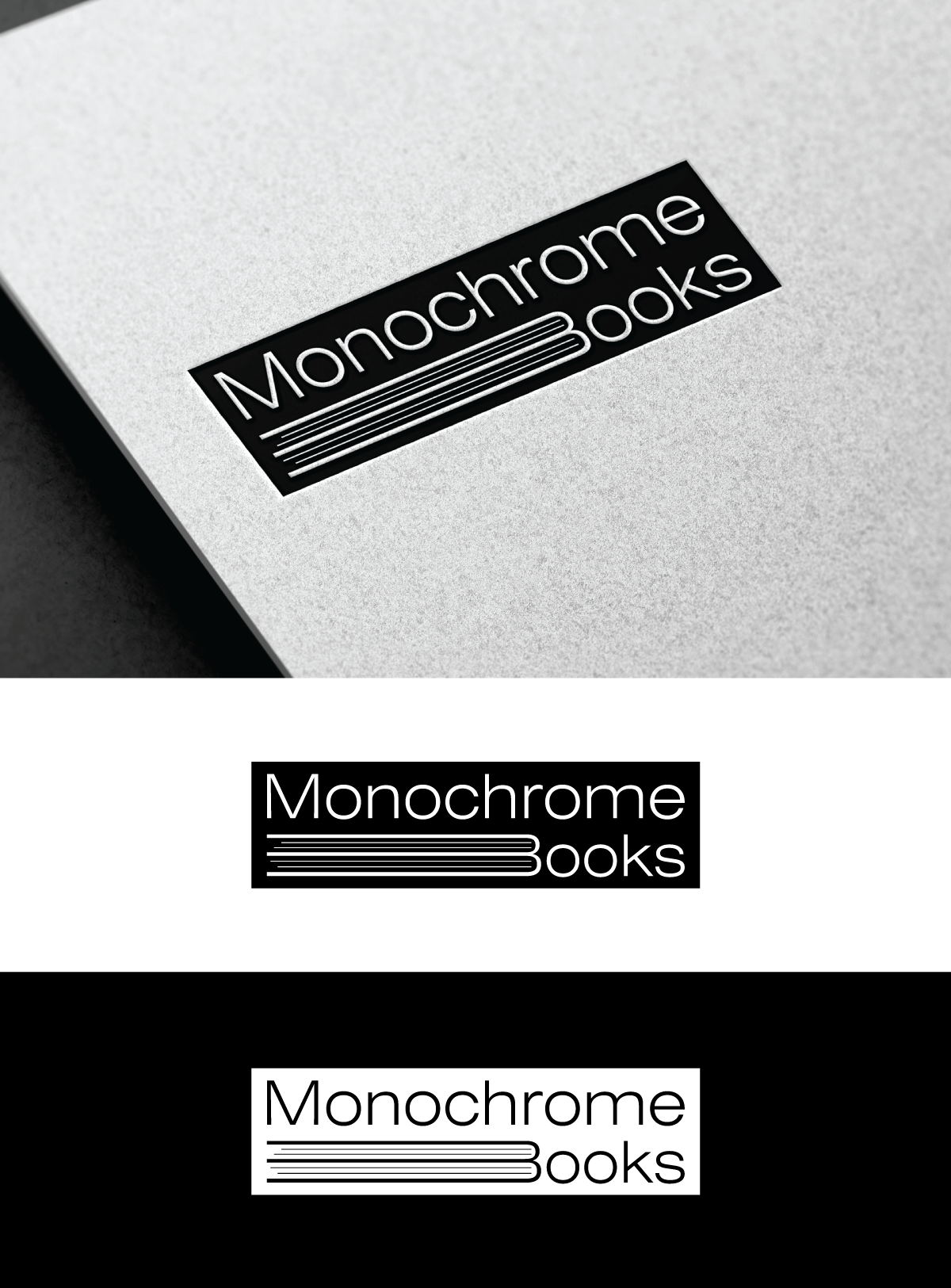 Logo Design by Digi_Design555 for Monochrome Books, Inc | Design #29414143