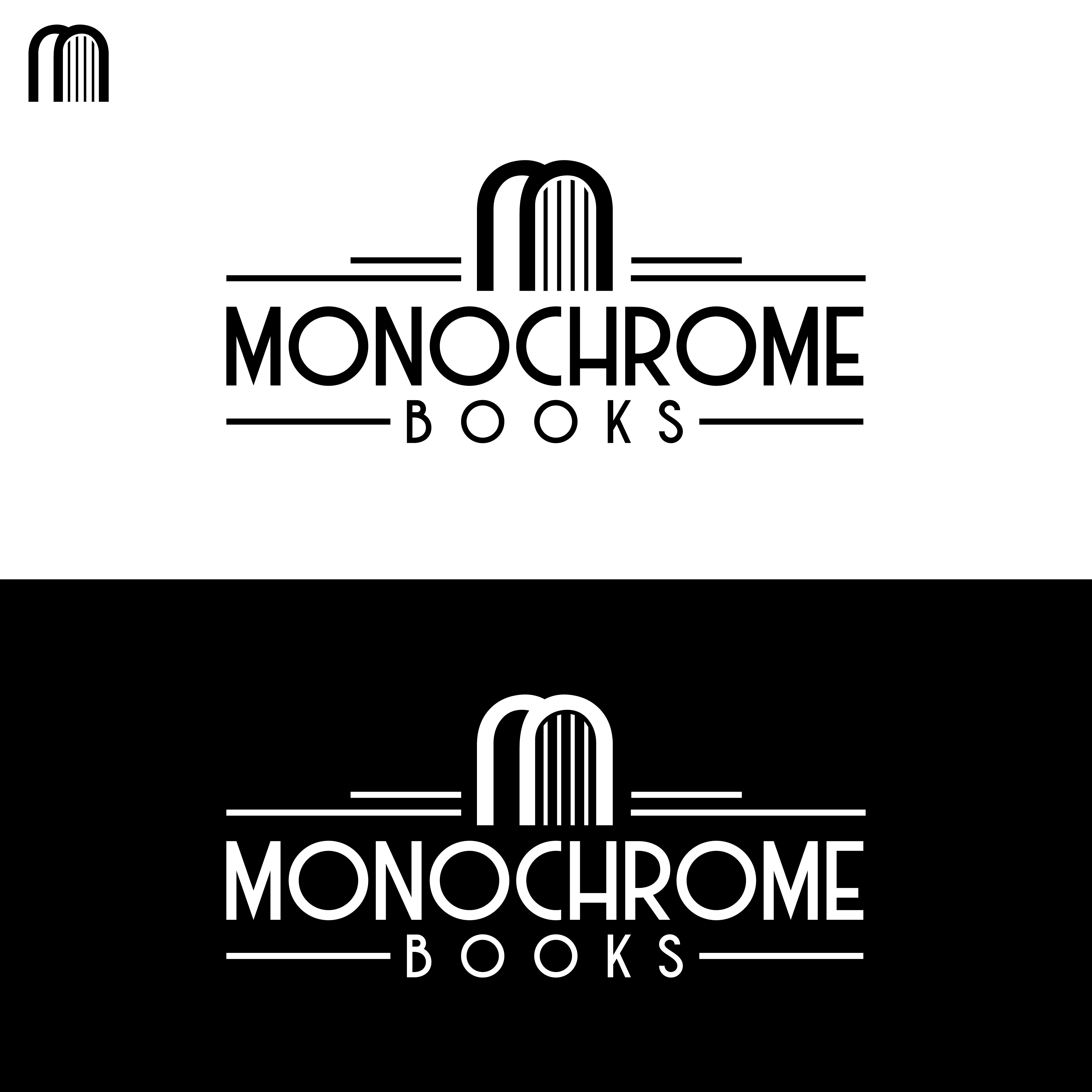 Logo Design by muhammad u for Monochrome Books, Inc | Design #29413769
