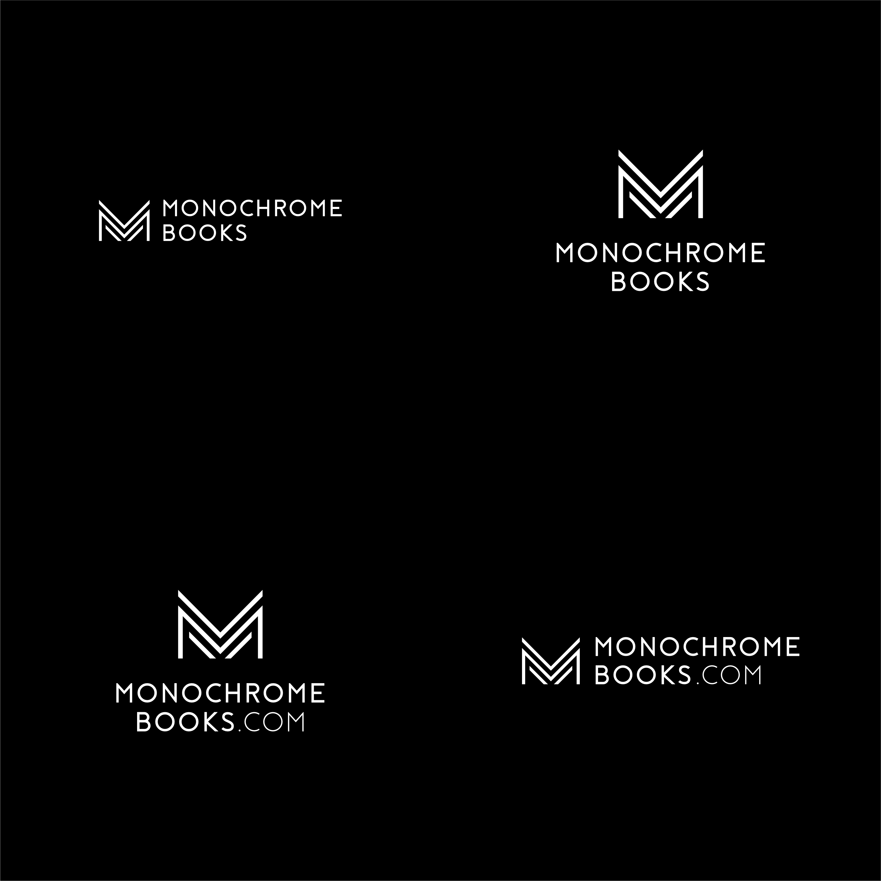 Logo Design by YNCK for Monochrome Books, Inc | Design #29400094