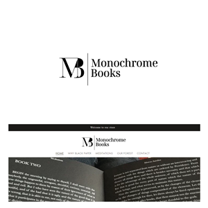 Logo Design by AbhishekkM'24 for Monochrome Books, Inc | Design: #29380377