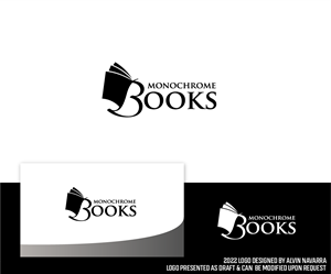 Logo Design by alvinnavarra for Monochrome Books, Inc | Design: #29394289