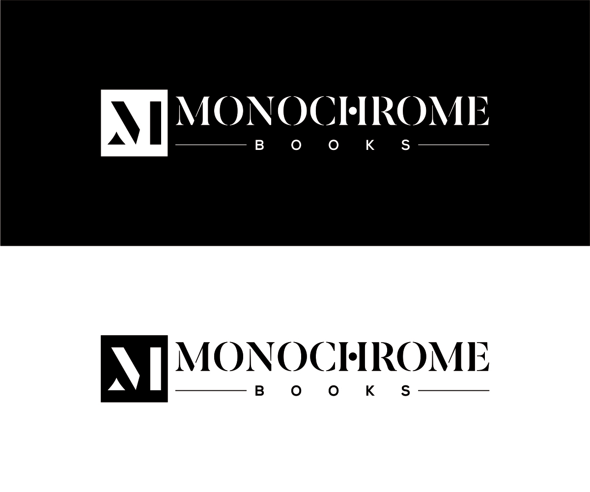 Logo Design by pachilakili for Monochrome Books, Inc | Design #29423078