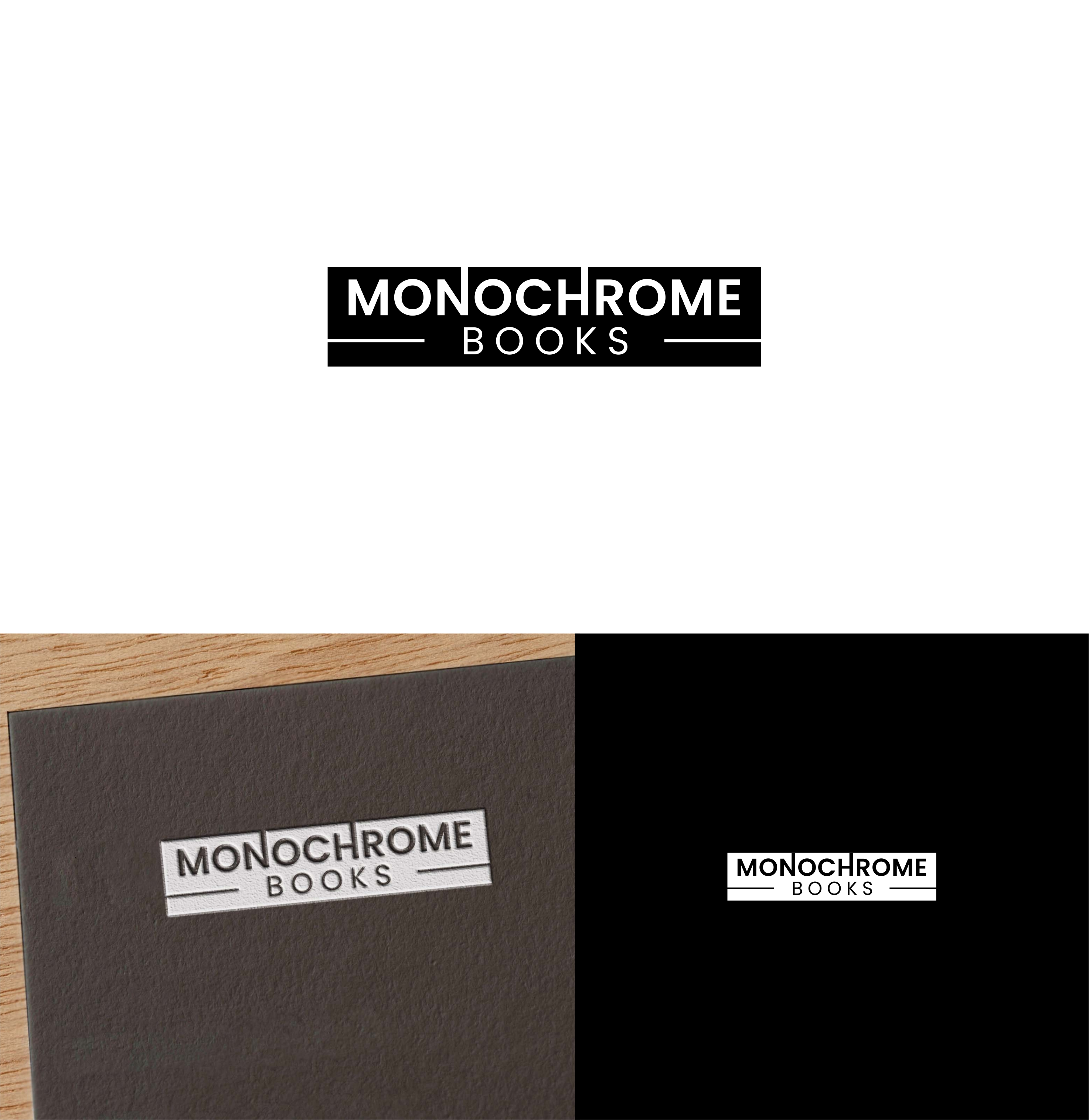 Logo Design by Joenet Jayawarna for Monochrome Books, Inc | Design #29407684