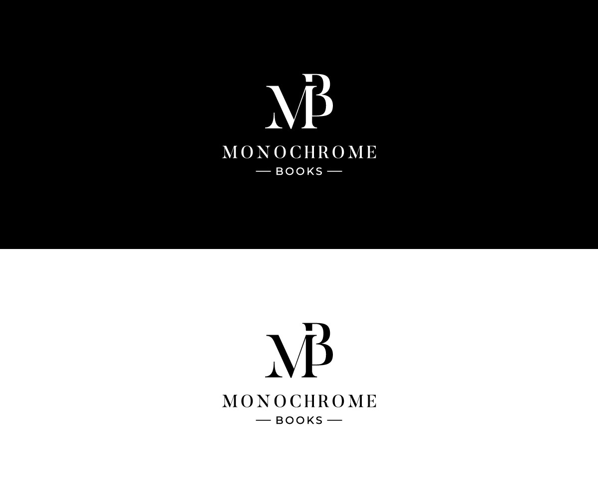 Logo Design by flora.c design for Monochrome Books, Inc | Design #29382474