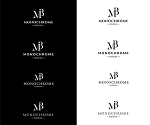 Logo Design by flora.c design for Monochrome Books, Inc | Design: #29405318