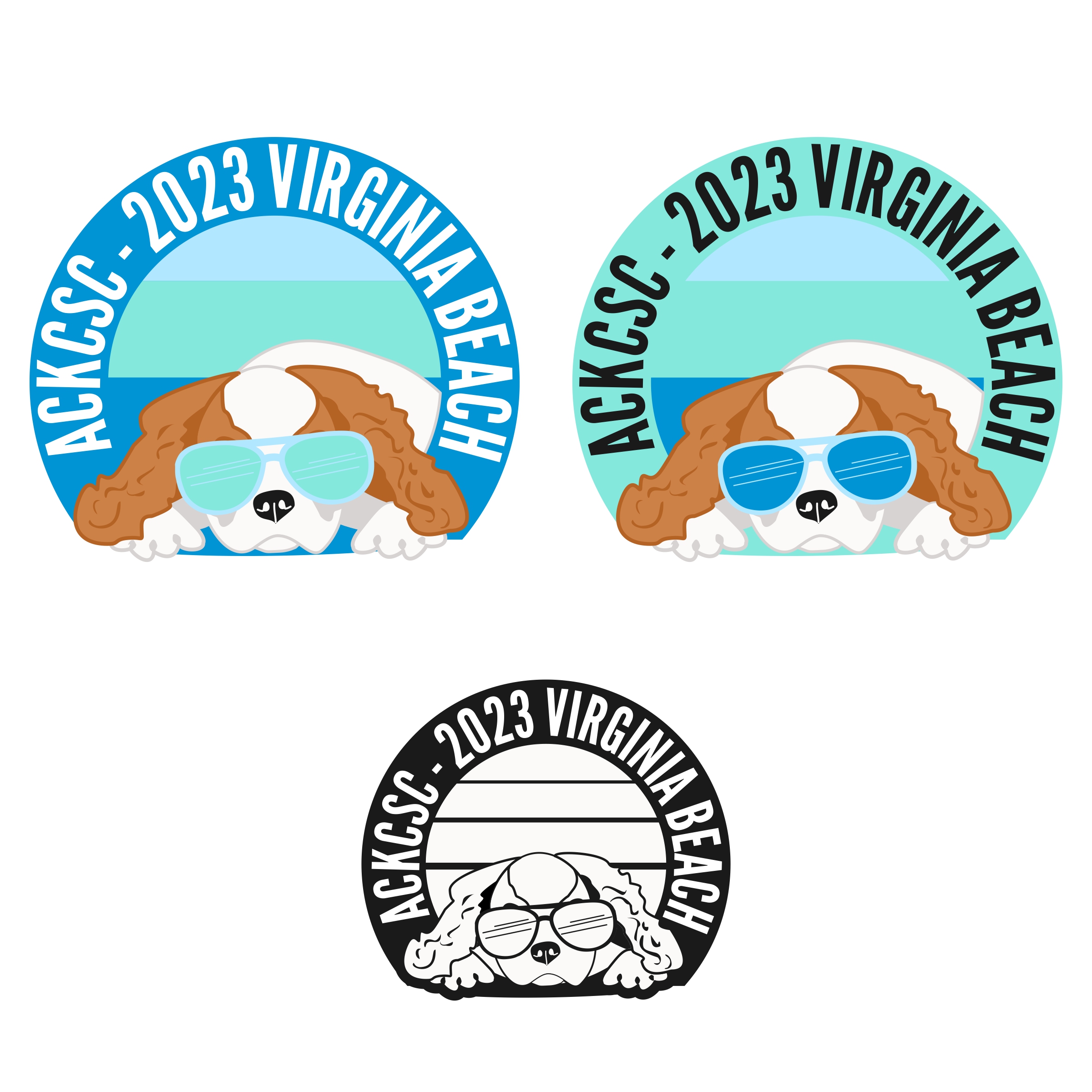 Logo Design by Lezette_G for American Cavalier King Charles Spaniel Club | Design #29394463