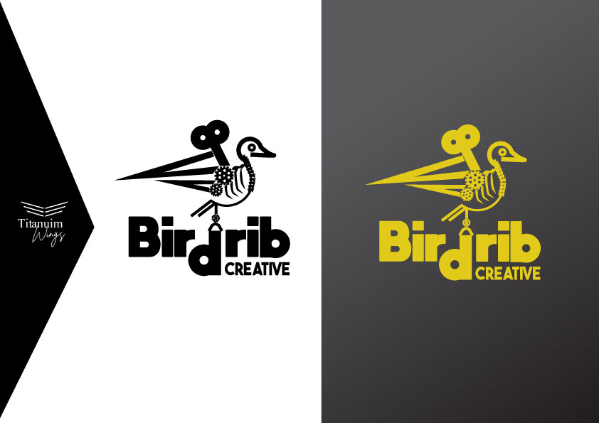 Logo Design by titanium wings for Birdrib Creative | Design #29413968