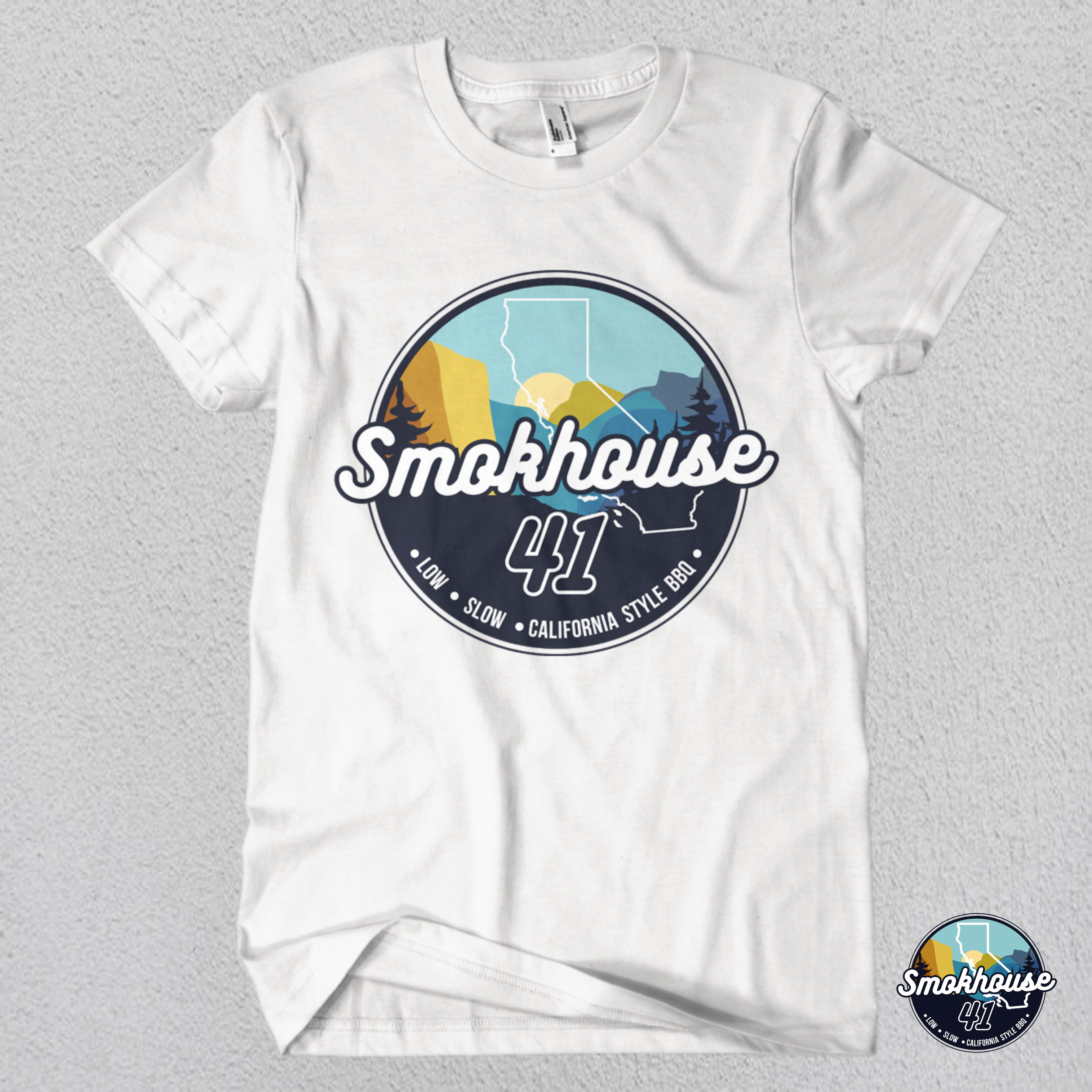 T-shirt Design by Rheanza for Smokehouse 41 | Design #29395264