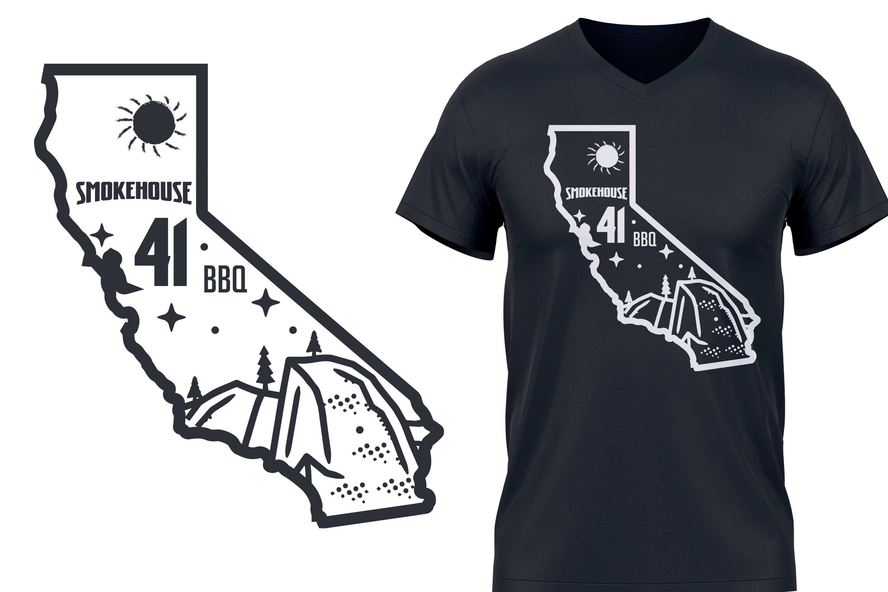 T-shirt Design by Teespixels for Smokehouse 41 | Design #29414981