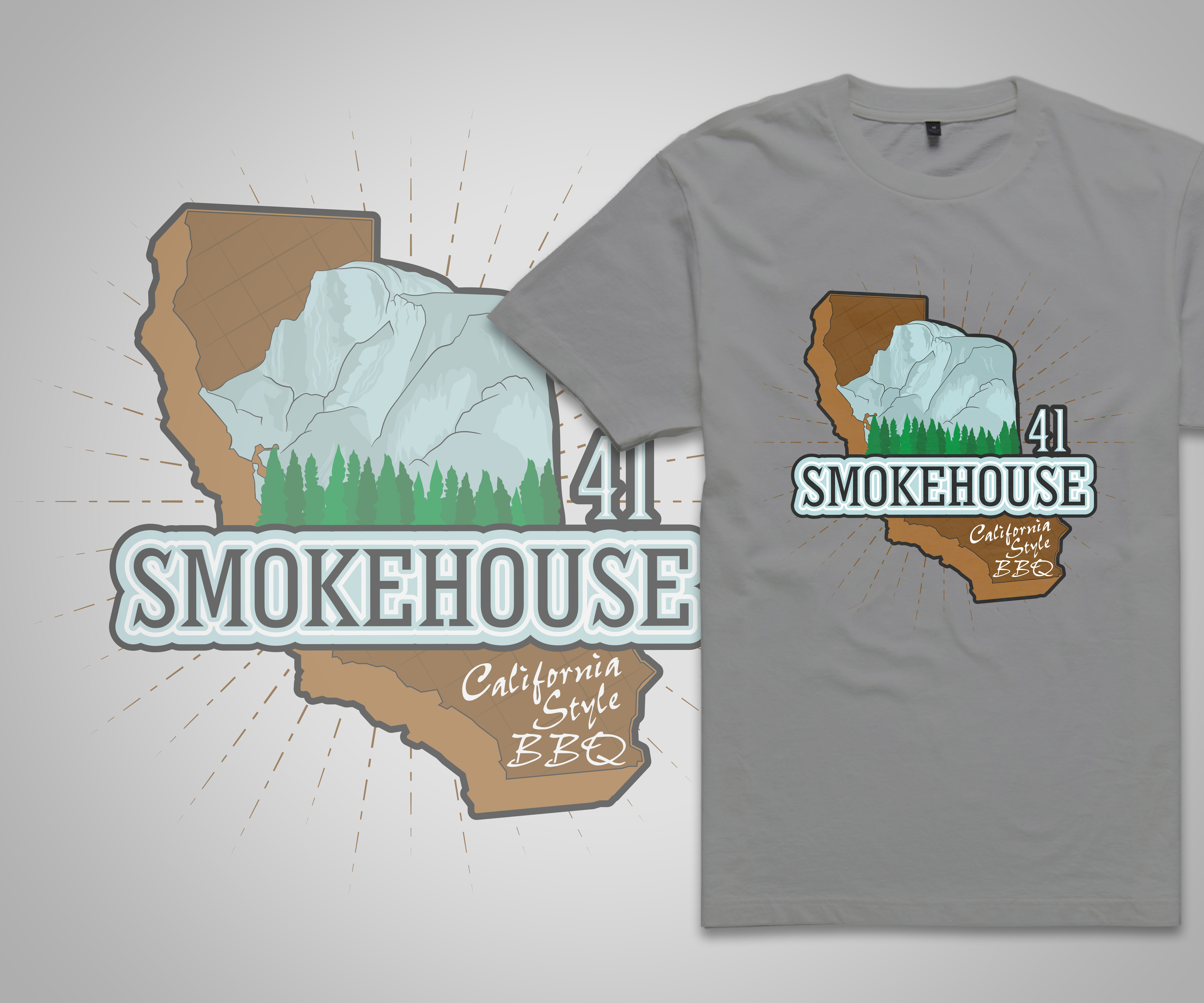 T-shirt Design by Wiratarart for Smokehouse 41 | Design #29414565