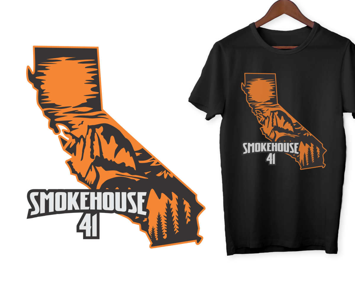 Diseño de Camiseta por Rawpis para Smokehouse 41 | Diseño #29400076