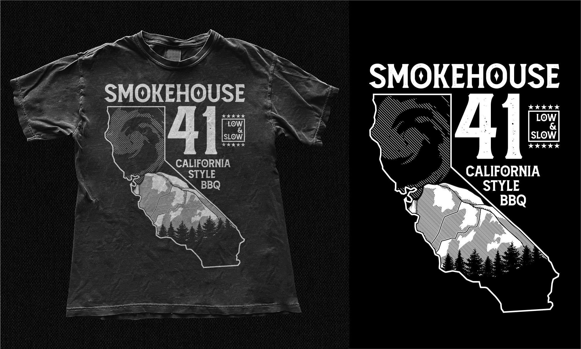 T-Shirt-Design von Aurelio III für Smokehouse 41 | Design #29401973