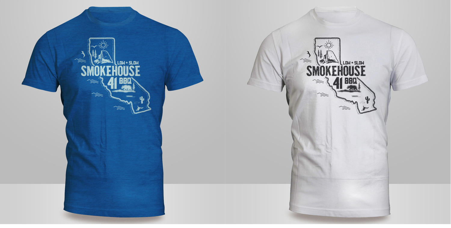 Diseño de Camiseta por Kero para Smokehouse 41 | Diseño #29393449