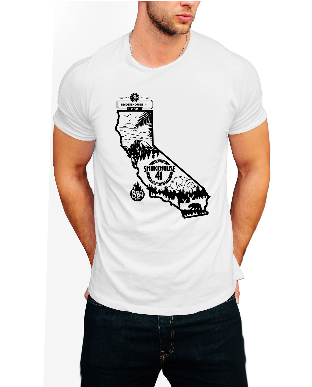 T-shirt Design by falcon.wings for Smokehouse 41 | Design #29397921