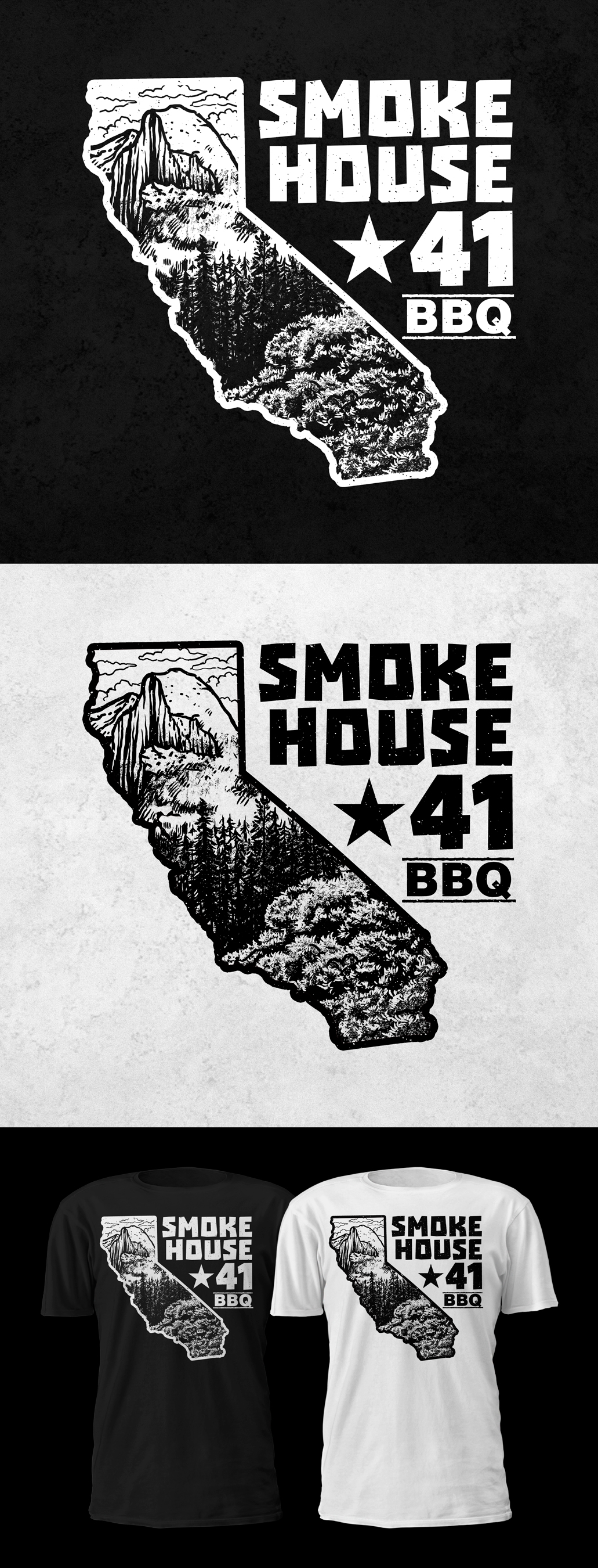 T-shirt Design by D'Mono for Smokehouse 41 | Design #29406585