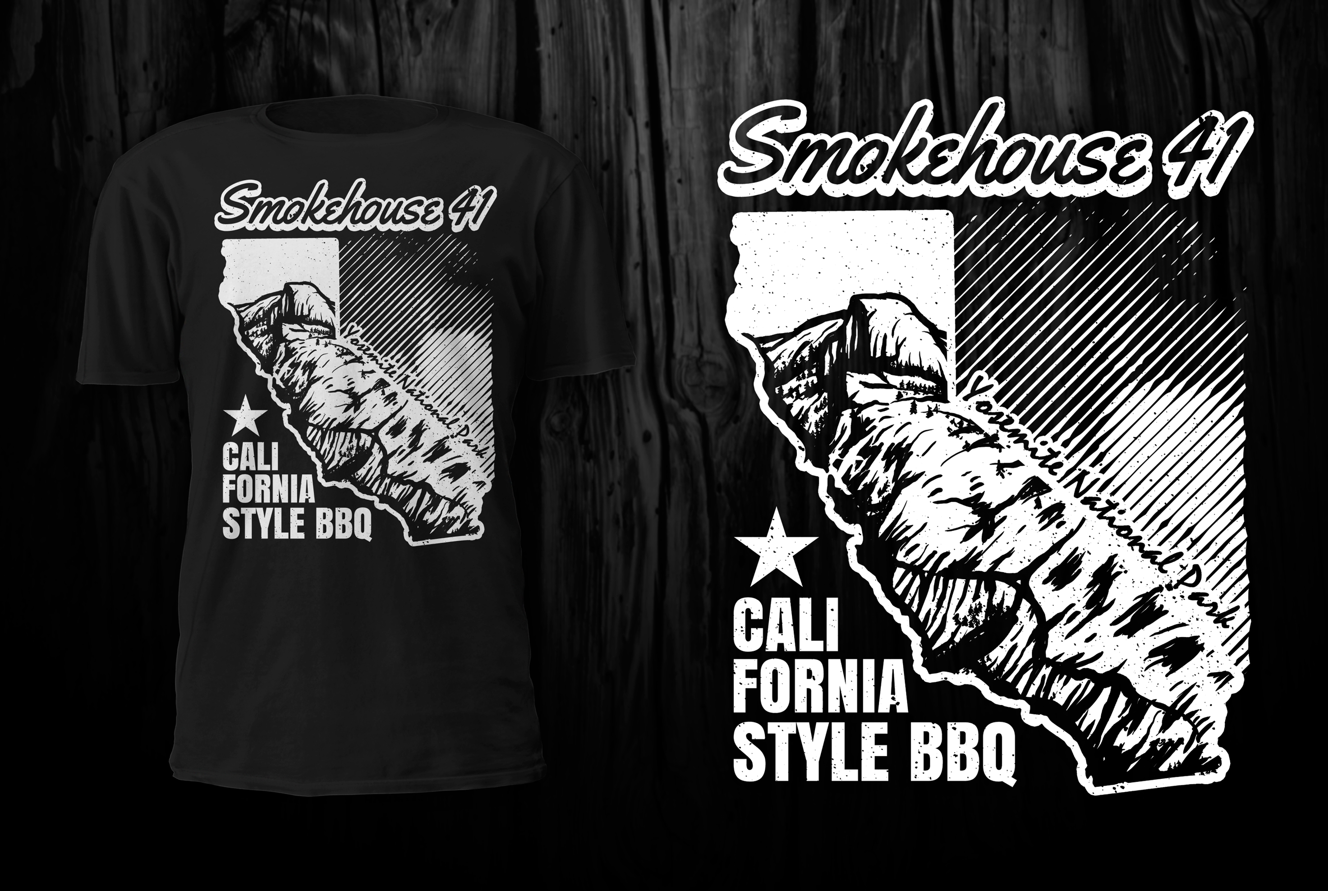 Diseño de Camiseta por D'Mono para Smokehouse 41 | Diseño #29410849