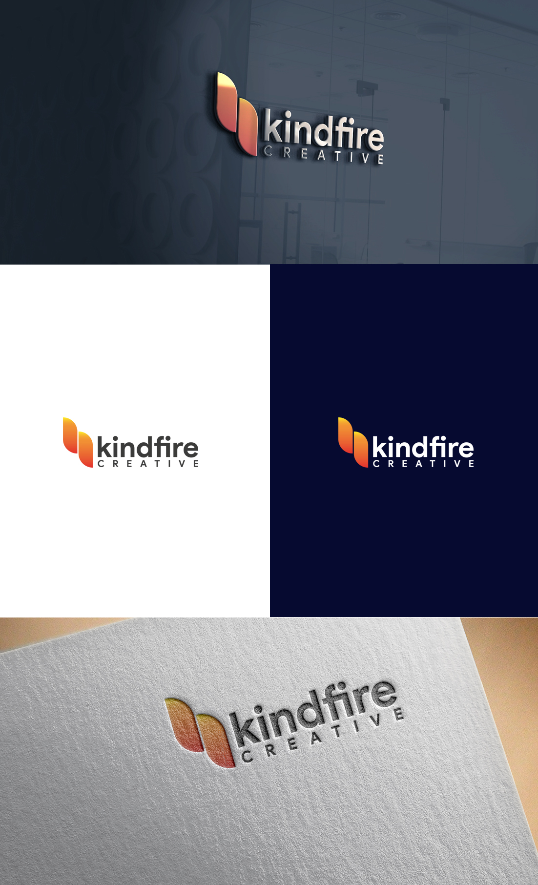 Logo-Design von GLDesigns für KindFire Creative | Design #29380449