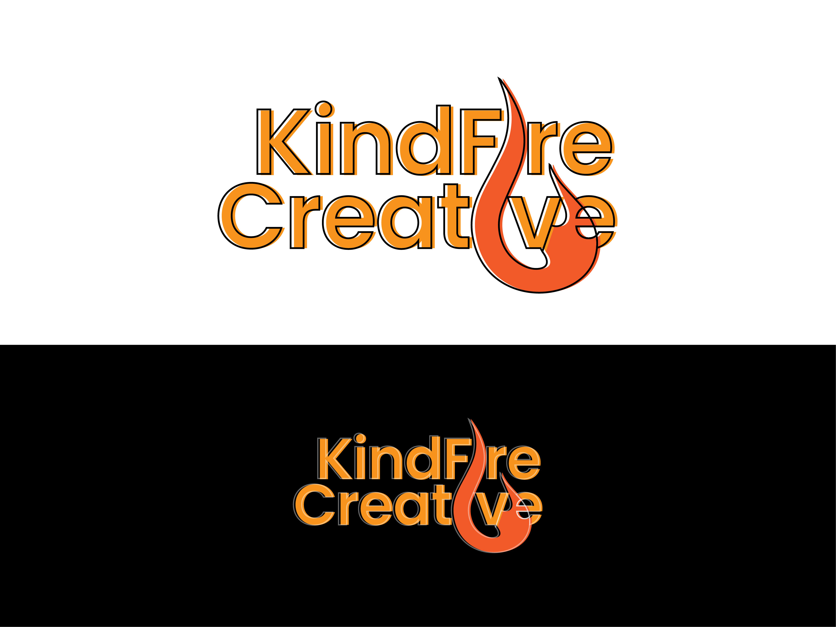 Logo Design by ahmed555 for KindFire Creative | Design #29391267