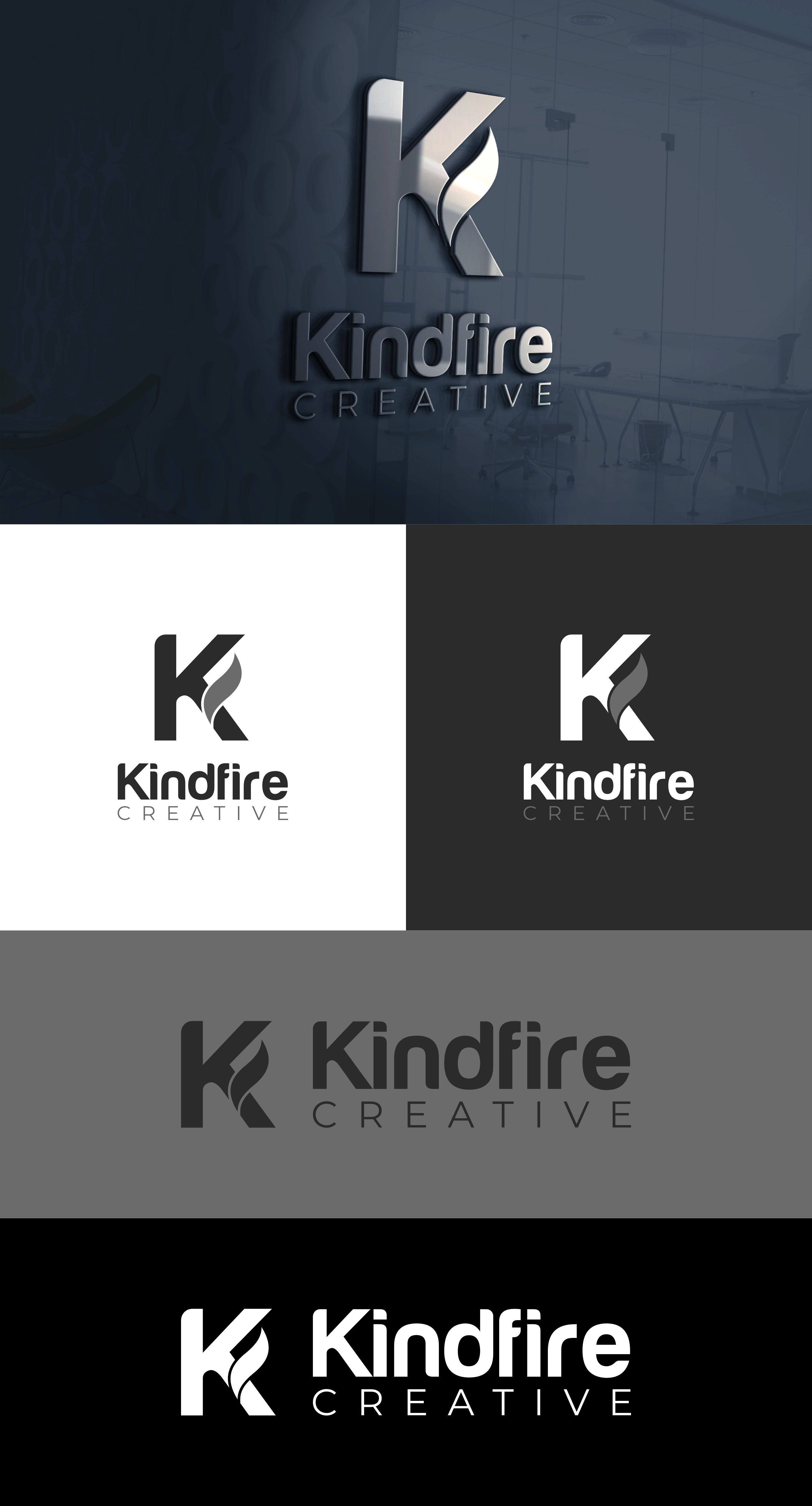 Logo-Design von RCGraphics für KindFire Creative | Design #29397818