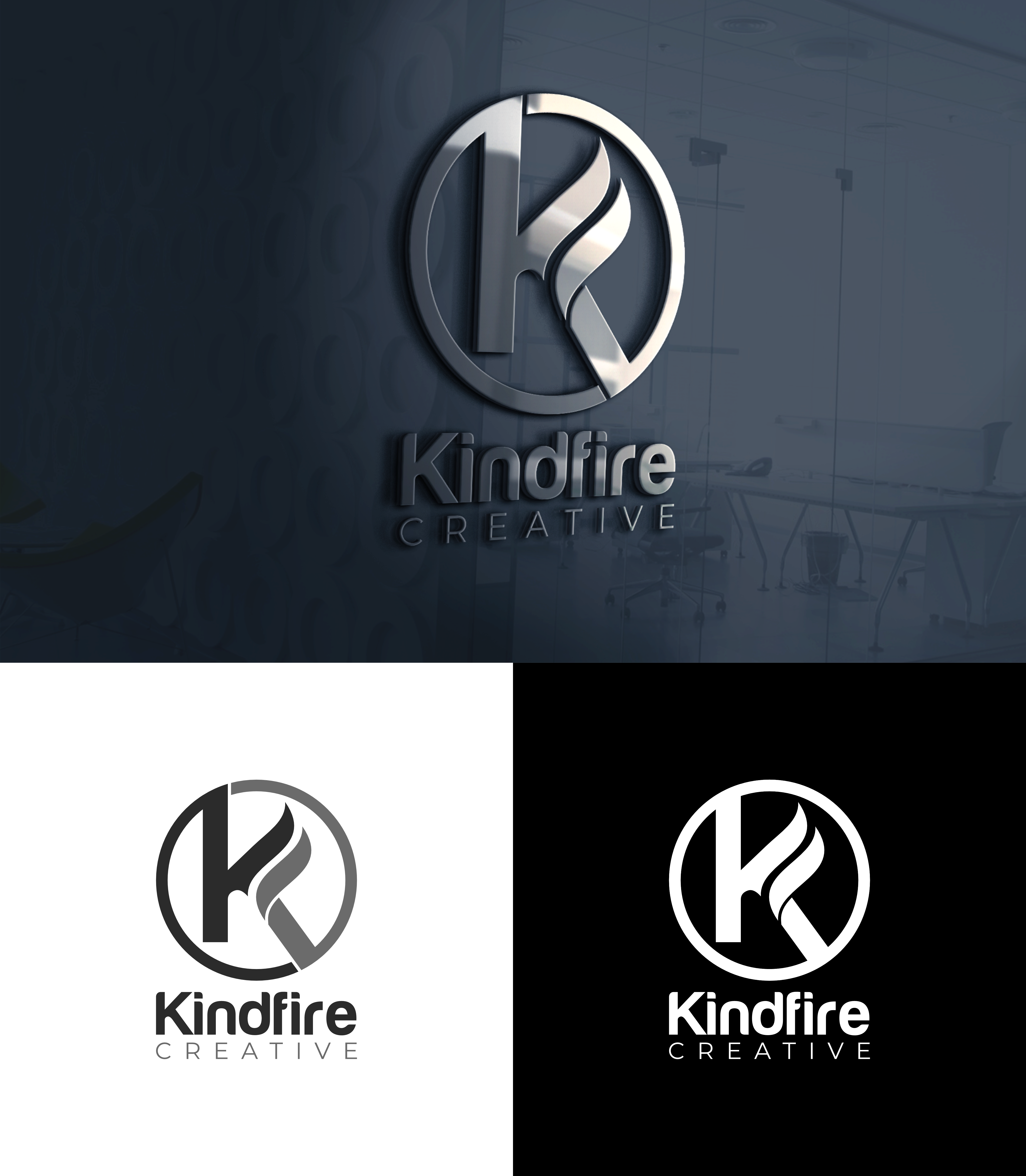 Logo-Design von RCGraphics für KindFire Creative | Design #29402902