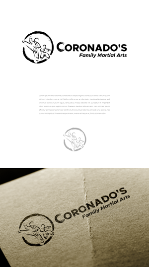 Diseño de Logo por MishaDsign para Coronado's Family Martial Arts | Diseño: #29386753