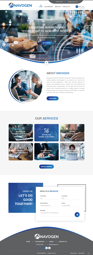 Web Design by pb for this project | Design: #29386328