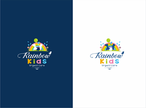 Logo-Design von nikkiblue für Rainbow Kids Urgent Care | Design: #29415473