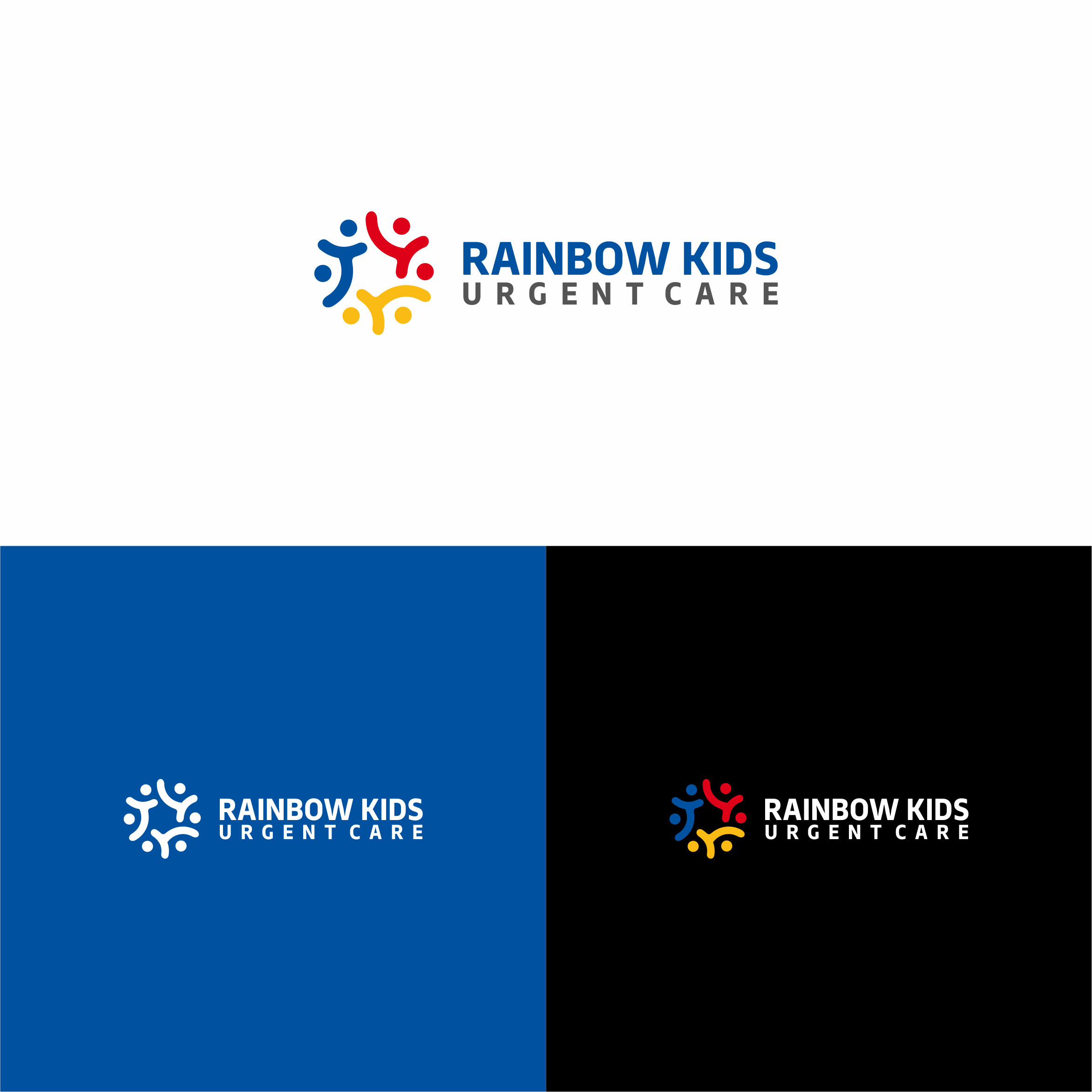Logo Design by melzh for Rainbow Kids Urgent Care | Design #29382559