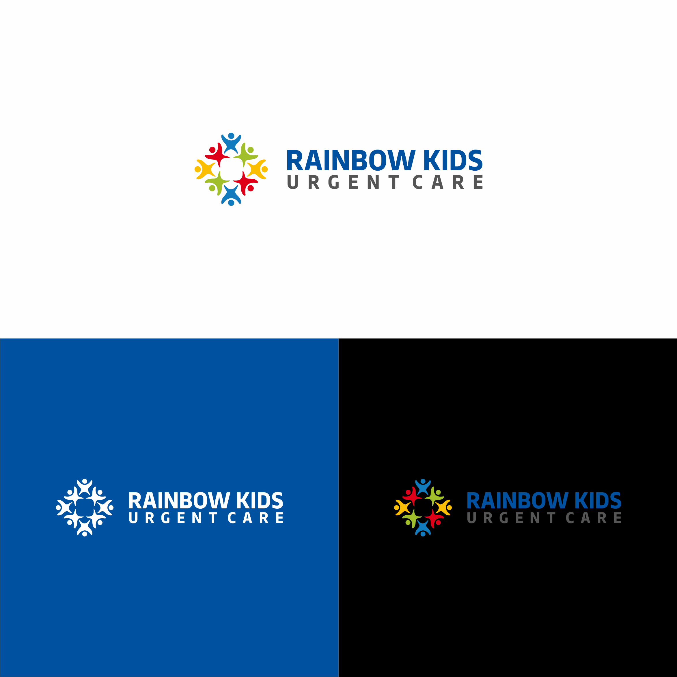Logo Design by melzh for Rainbow Kids Urgent Care | Design #29382881