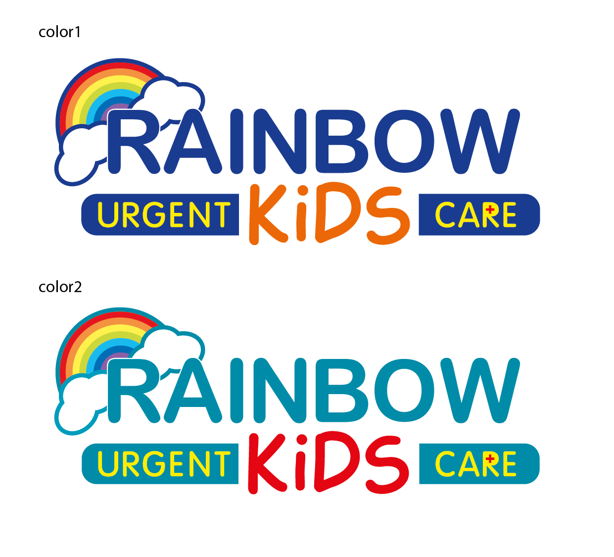 Logo Design by Mavis Goh for Rainbow Kids Urgent Care | Design #29400276